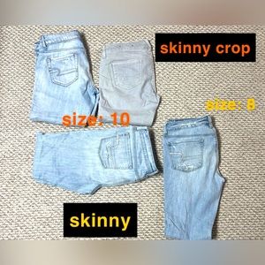 american eagle jean lot